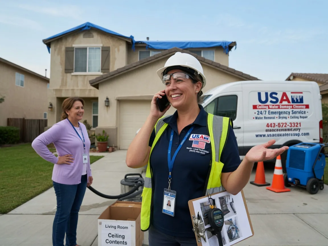 Ceiling Water Damage Restoration Ferndale, CA FAQs